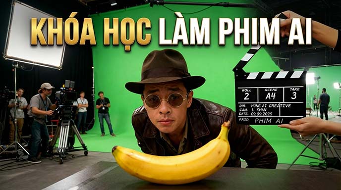 KHÓA HỌC LÀM PHIM AI NÂNG CAO - AI FILM MAKING ADVANCE